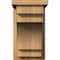 Ekena Millwork Mediterranean Rough Sawn Corbel w/Backplate, Western Red Cedar, 8"W x 14"D x 14"H COR08X14X14MED01RWR - alternate 2